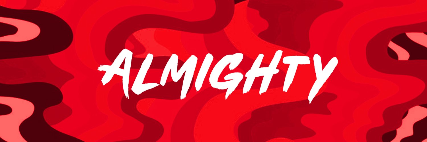 Almighty 🖤 banner