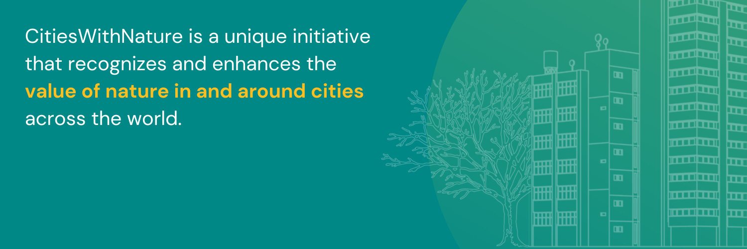 CitiesWithNature's banner