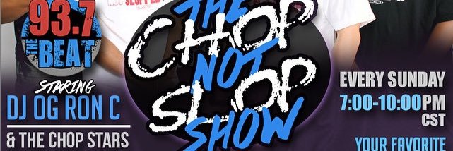 Chop Not Slop App banner