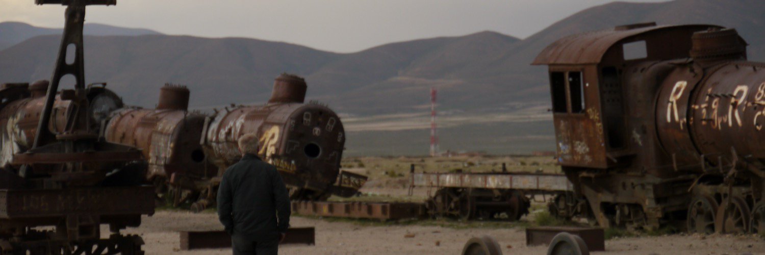 Chris Tarrant Extreme Railways banner