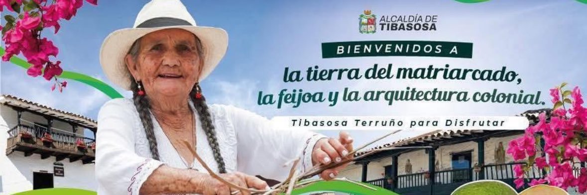 Alcaldía de Tibasosa, Boyacá banner