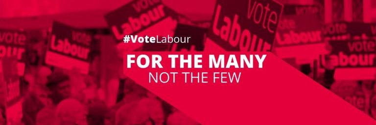 Junction Ward Labour banner