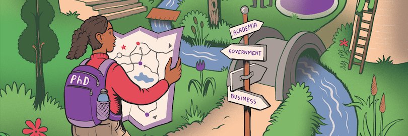 What Can You Be With a PhD? banner