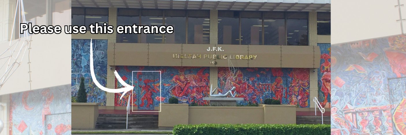 Hialeah Public Libraries banner