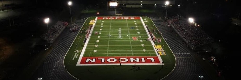 Rapids Football banner