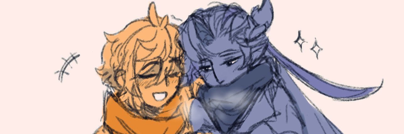 nonbinary yuri 🌧️🔶's banner
