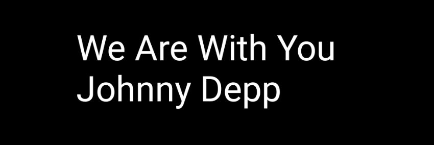 Johnny Depp Lovers {Relatives} banner