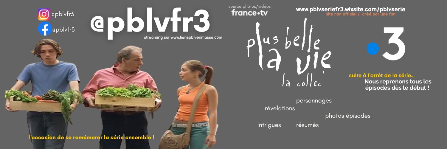 PBLV sur France 3 banner