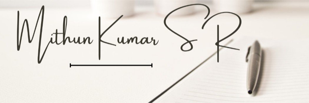 MithunKumarSR's profile banner image