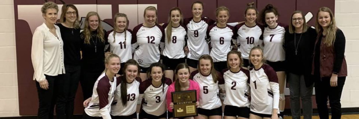 Waverly Viking Volleyball banner
