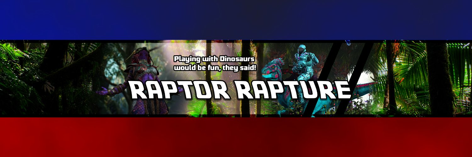 Raptor Rapture 🦖 banner