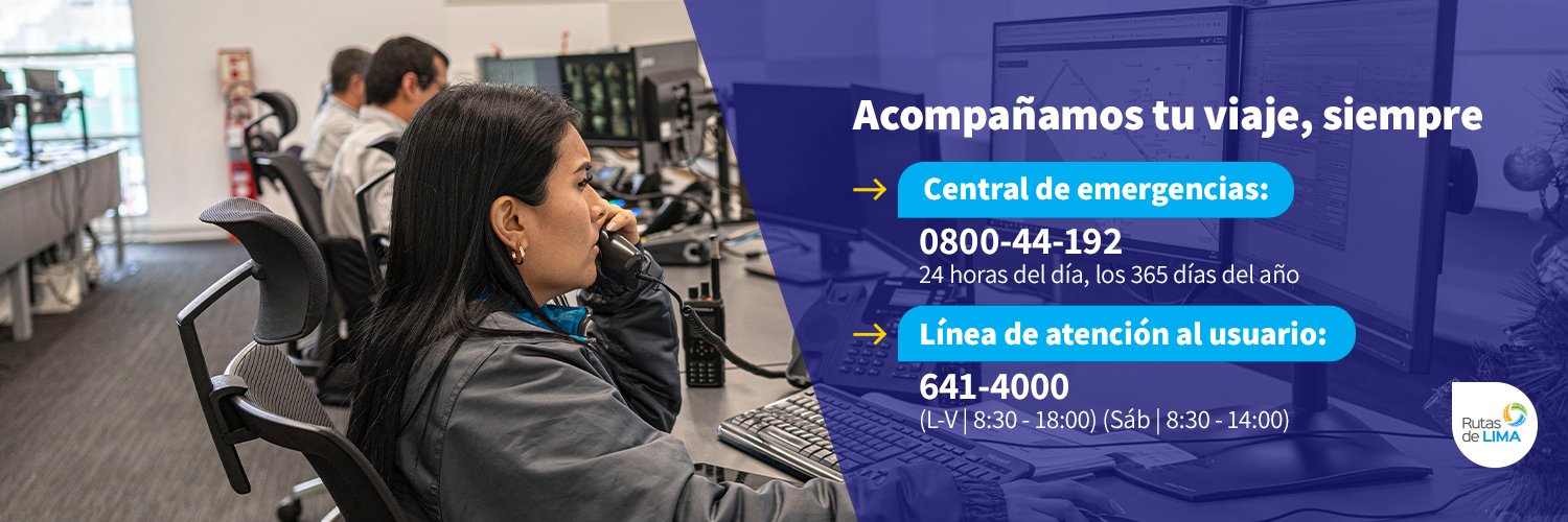 Rutas de Lima banner