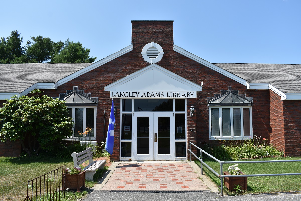 Langley-Adams Library banner