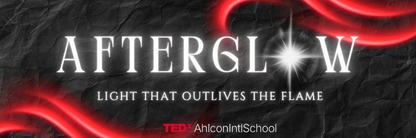 TEDxAhlconIntlSchool banner