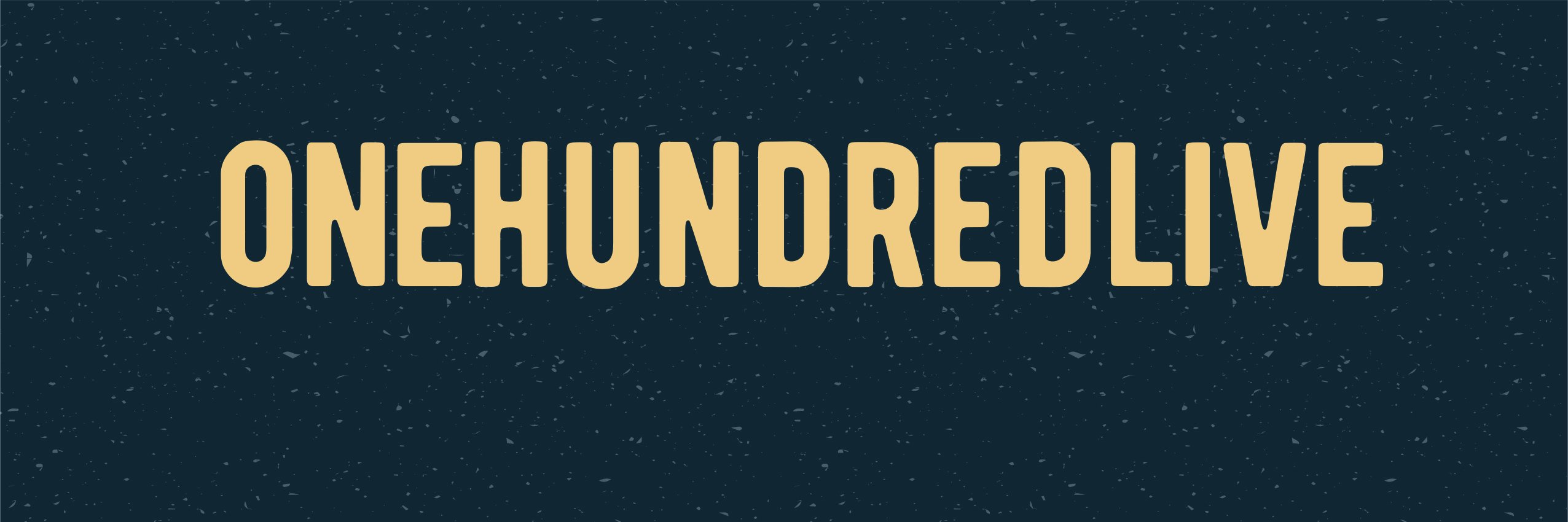onehundredlive's profile banner image