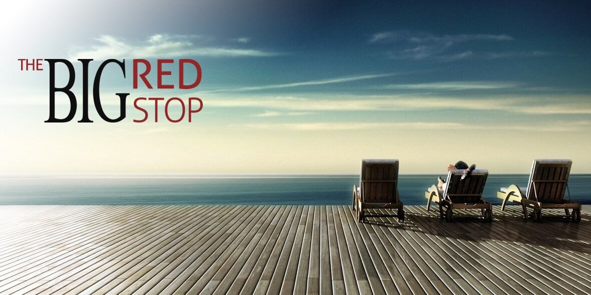 The Big Red Stop banner