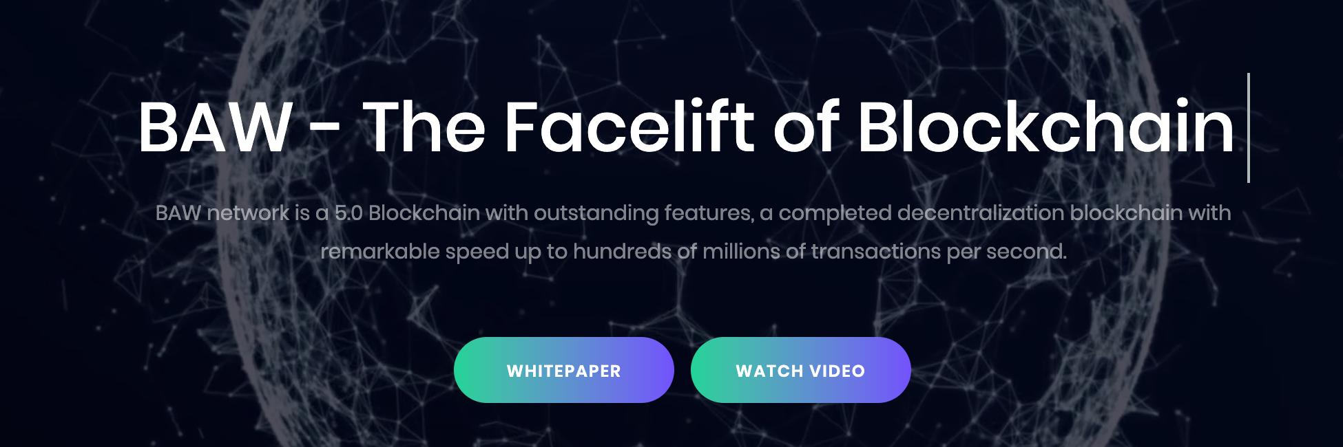 BAW Network - DEFI banner