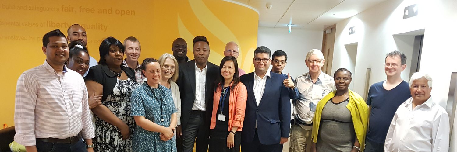 Lib Dem Campaign for Race Equality's banner
