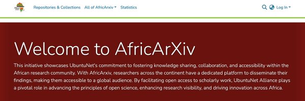 AfricArxiv Profile Banner