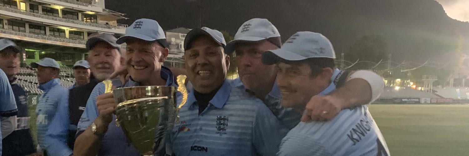 England 50+ Cricket banner