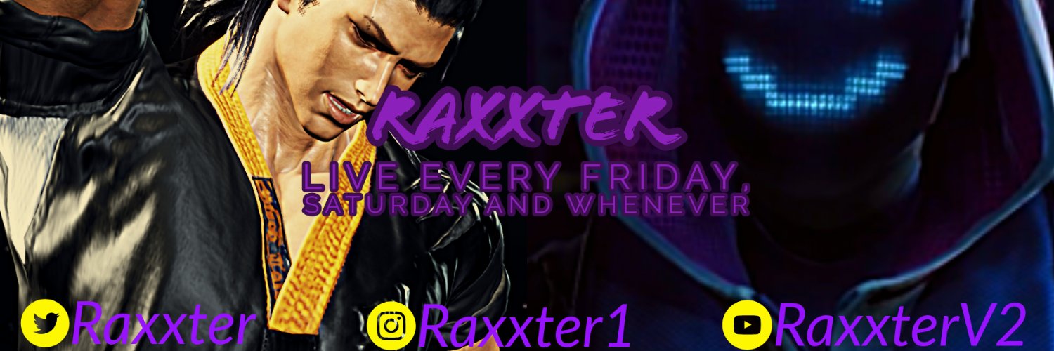Raxxter's profile banner image