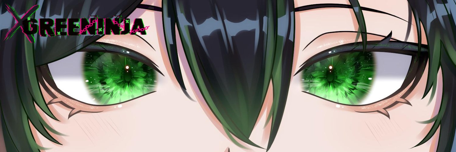 Greeninja | VTuber Profile Banner