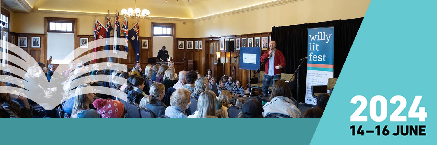 Willy Lit Fest banner