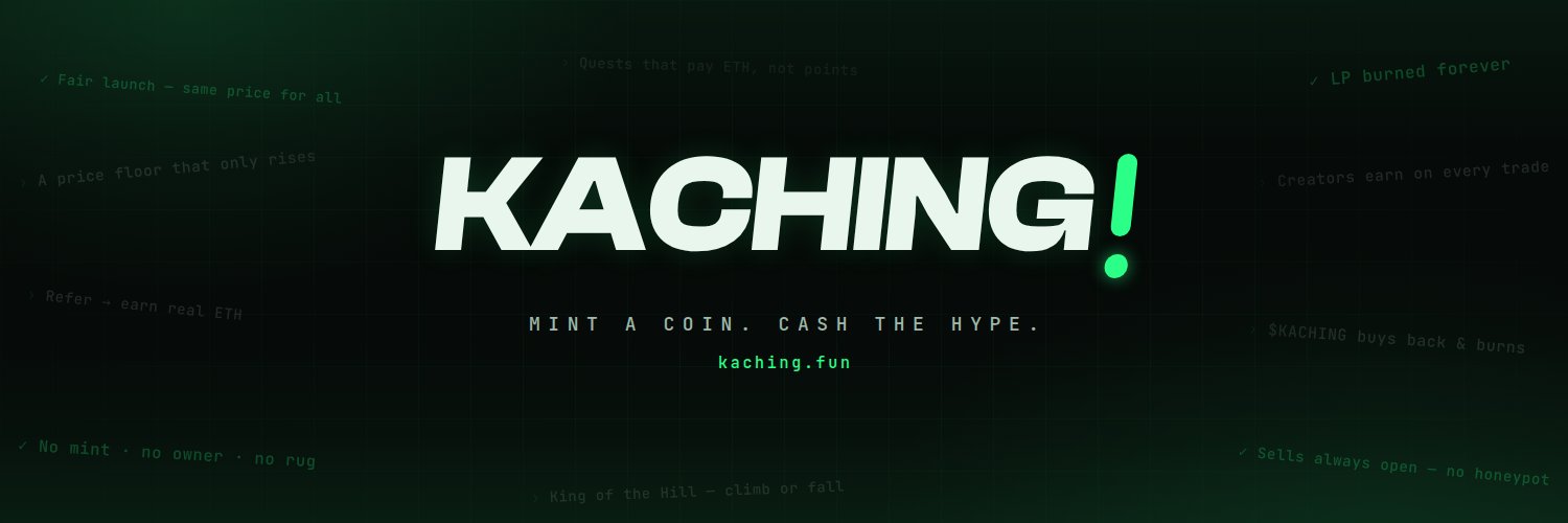 kachingfun's profile banner image