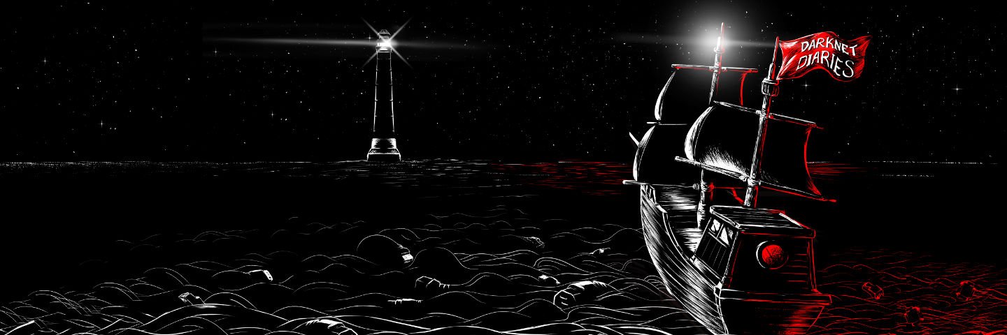 Darknet Diaries's banner