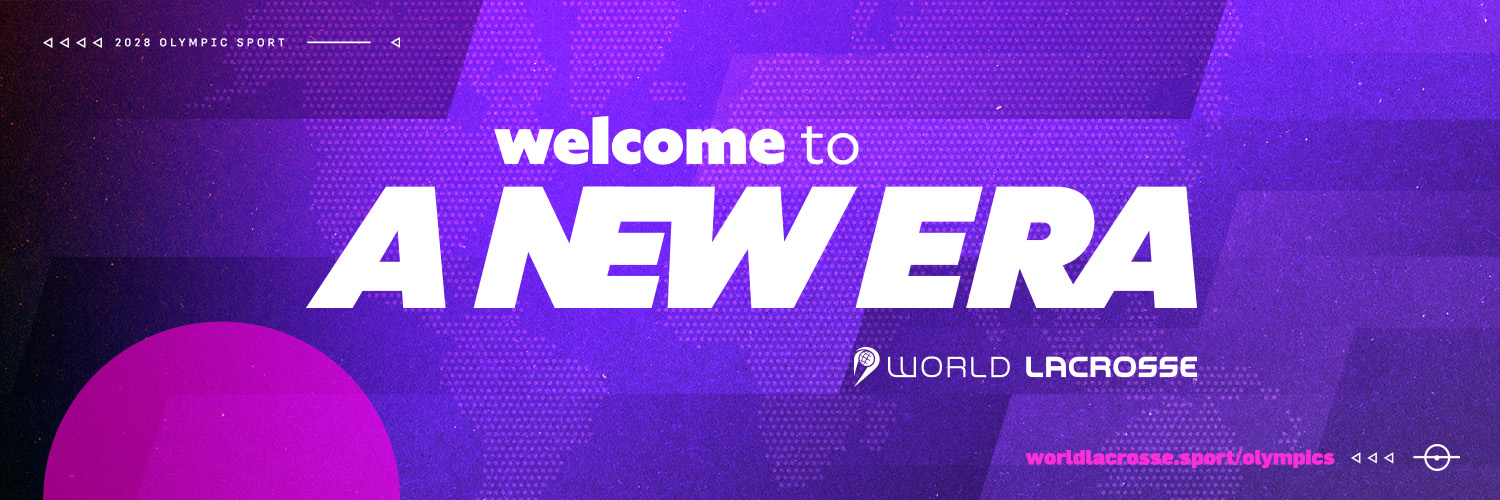 World Lacrosse's banner