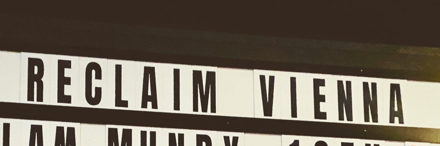 RECLAIM VIENNA banner