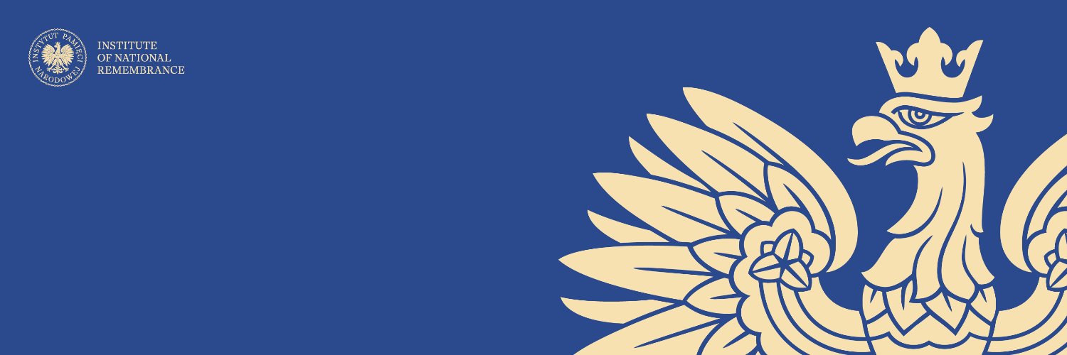 Institute of National Remembrance's banner