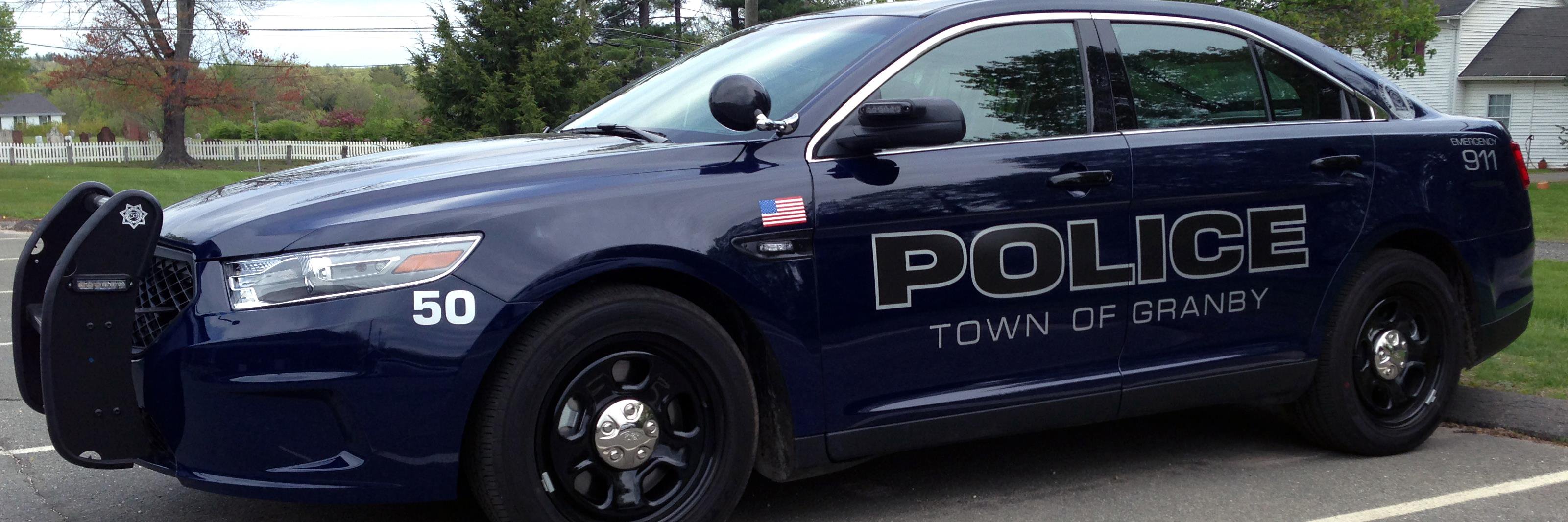 Granby CT Police banner