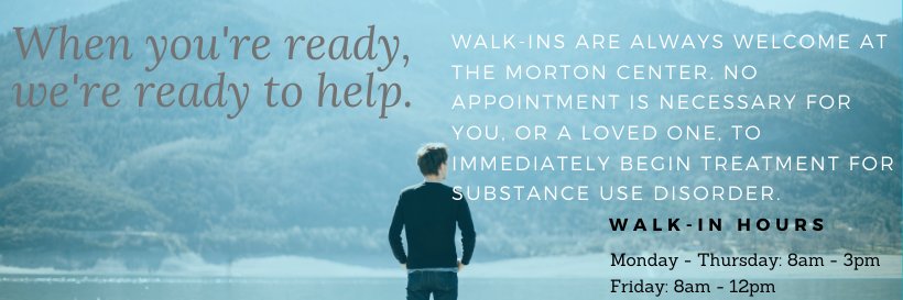 The Morton Center banner