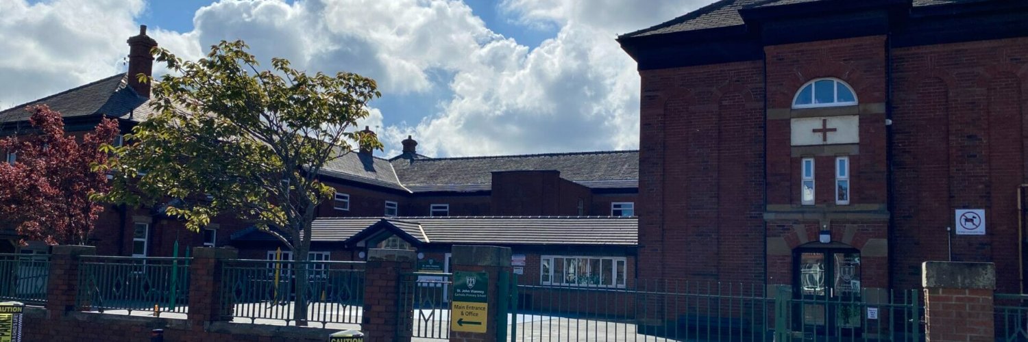 St John Vianney banner