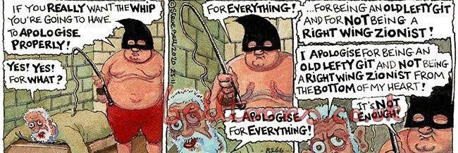 Monsignor it's all Corbyn's fault. banner