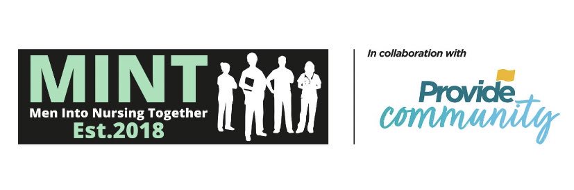 MINT (Men into Nursing Together) 💙 banner
