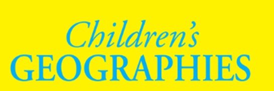 Children's Geographies's banner
