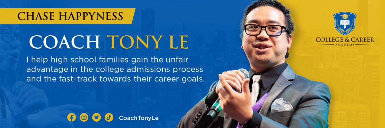 Coach Tony Le banner