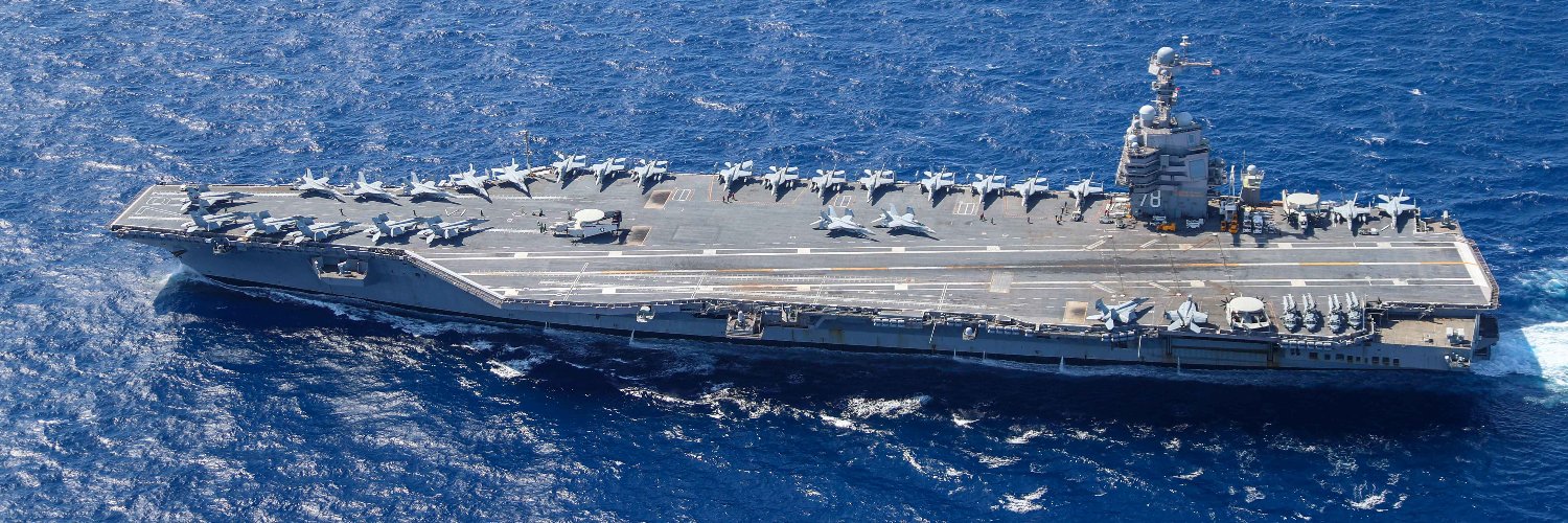 USS Gerald R. Ford (CVN 78) Profile Banner