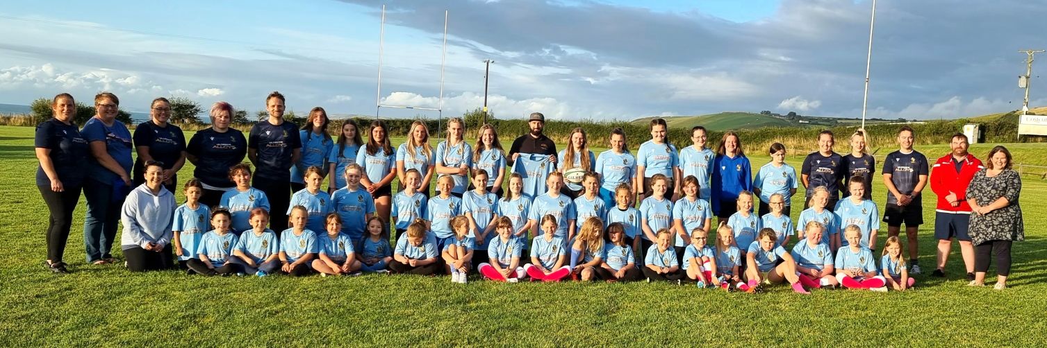 Bae Ceredigion Rugby banner