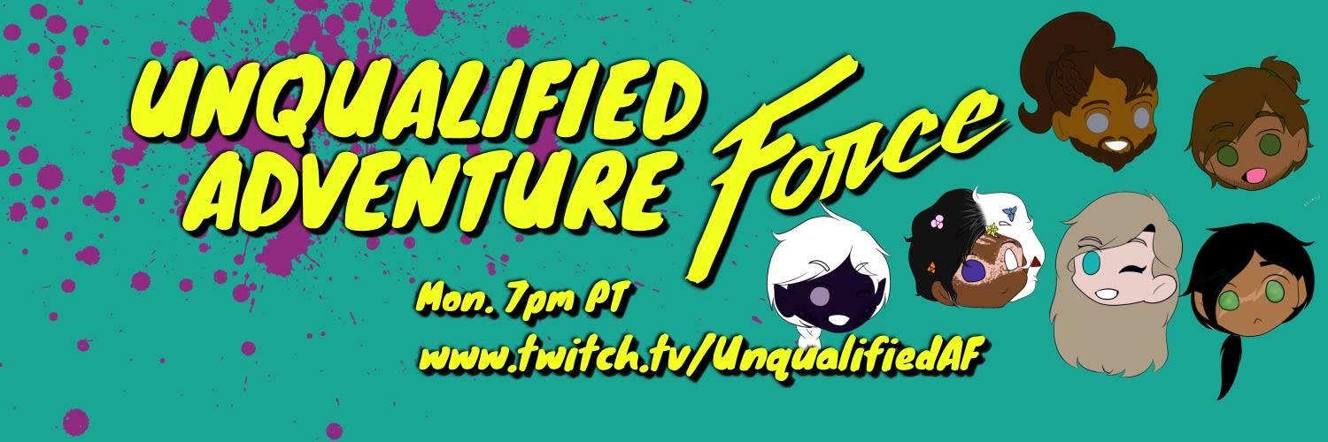 Unqualified Adventure Force banner