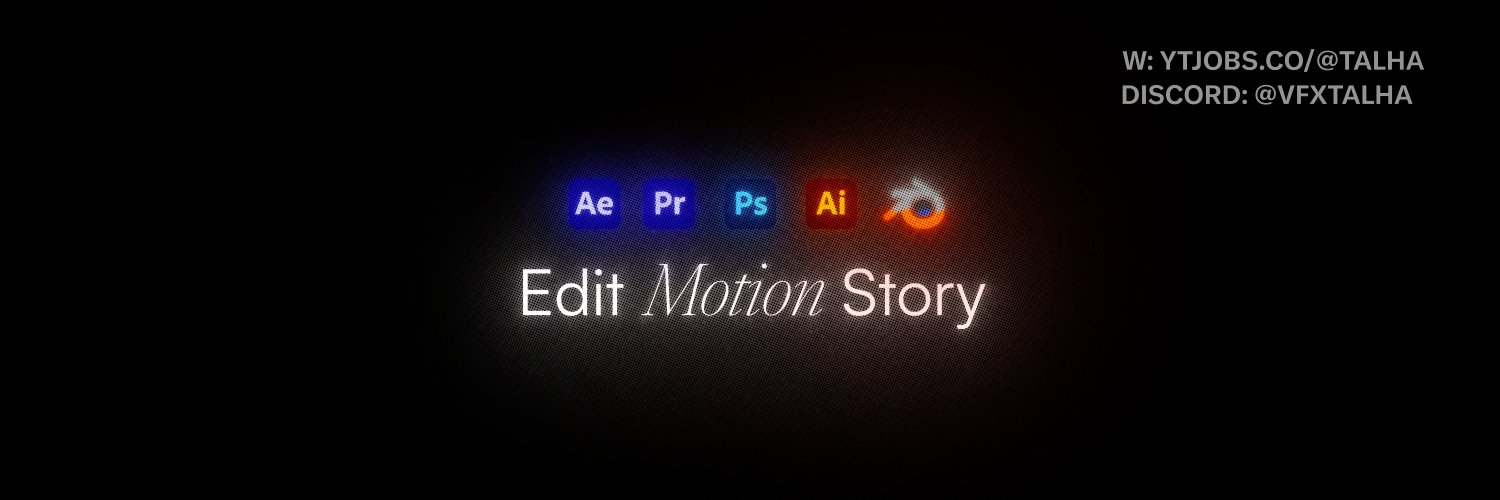 vfxtalha's profile banner image