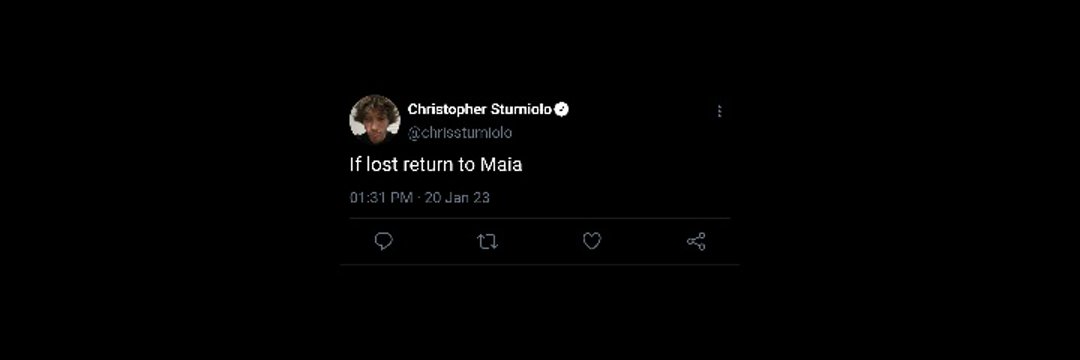 maia's banner