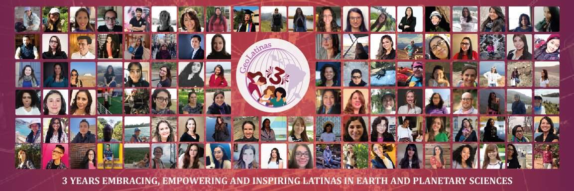 Latinas in Earth and Planetary Sciences banner