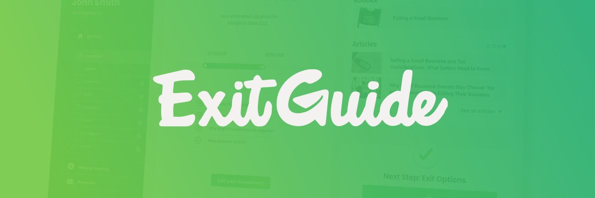 Eric Grafstrom founder at ExitGuide banner