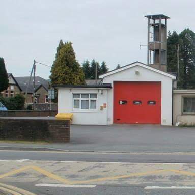 Llandovery Fire & Rescue Station banner
