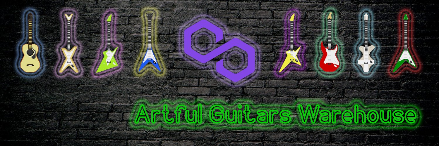 Artful Guitars Warehouse banner