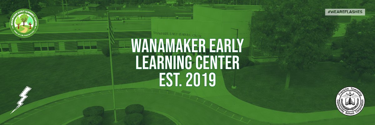 Wanamaker Early Learning Center banner