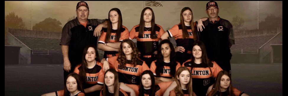 Clinton Lady Dragon Softball banner